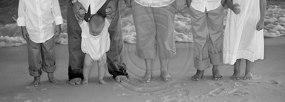 Black and White Beach Photography Edgewater