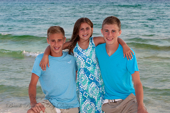 Pose for kids photo
