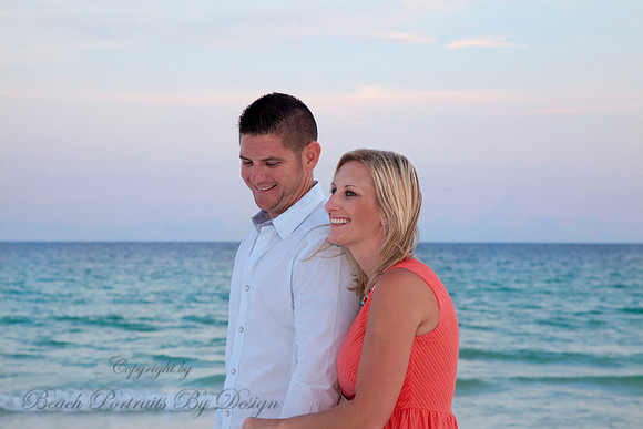 Beach Engagement pics Destin