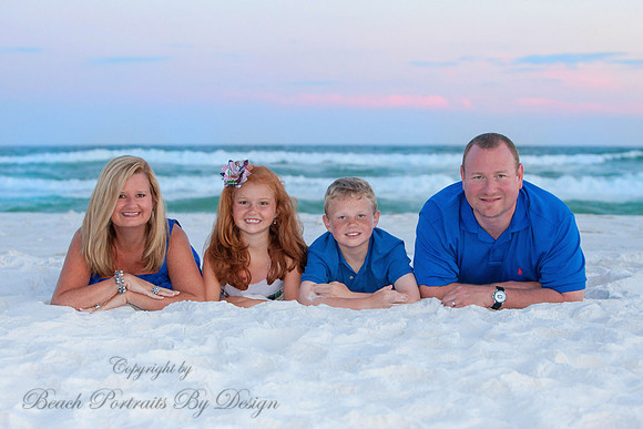 family beach photo Pompano-Joes, Destin FL