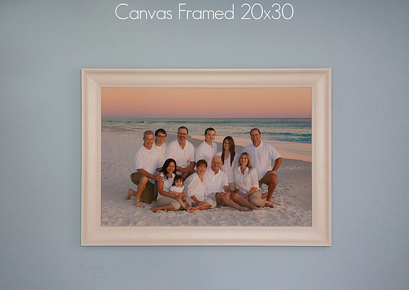 Canvas Masonite Framed 20x30w
