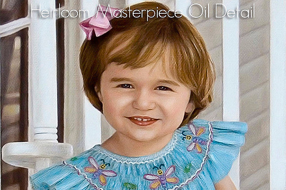 Heirloom masterpiece Oil Painting Detail2