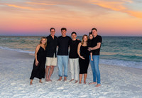 Incredible Sunset Maternity and Family Session