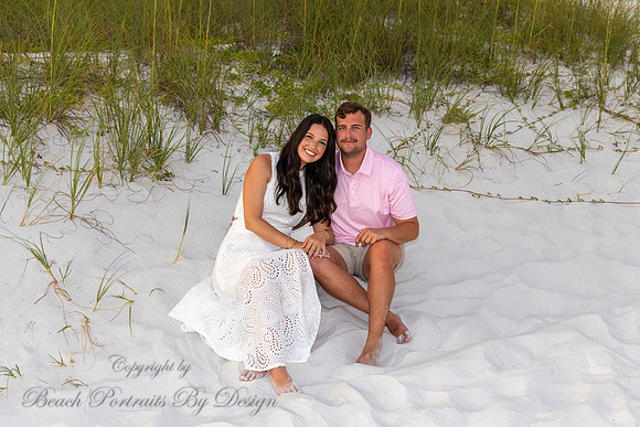 Beach Couple in the Dunes