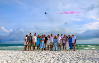 Baby Girl Reveal Plane on the Beach