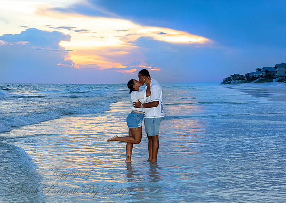romantic beach vibes