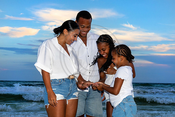 Family vacation engagements