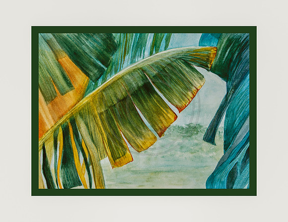 Banana Leaf Notecards