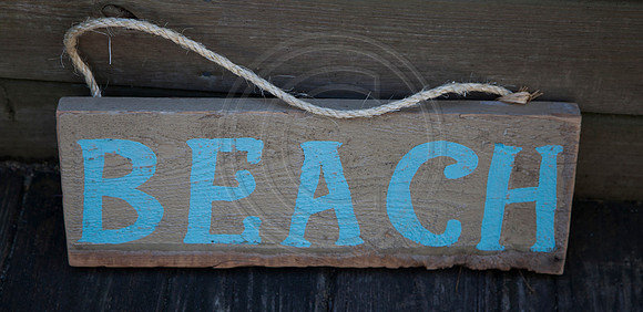 Reclaimed Wood from Seascape Resort beach sign