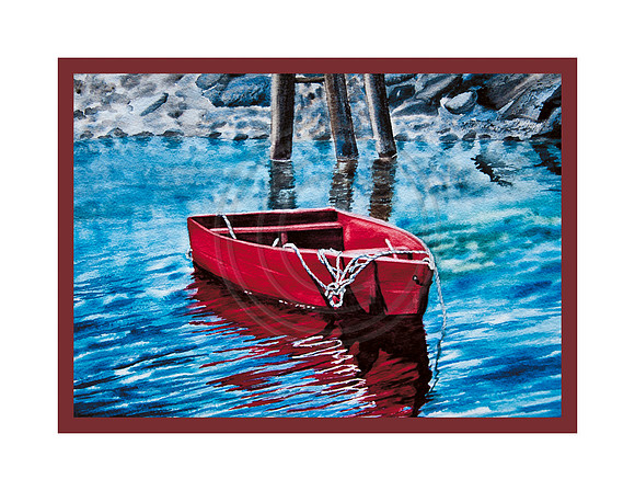 Cards Red Boat