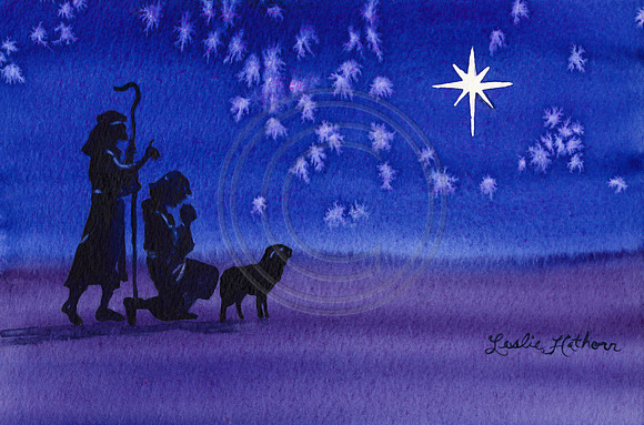 Star of Wonder Watercolor