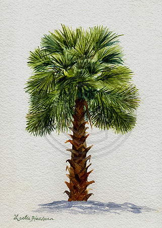 Palm I Watercolor