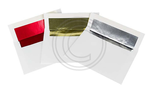 Foil Lined Christmas Card Envelopes
