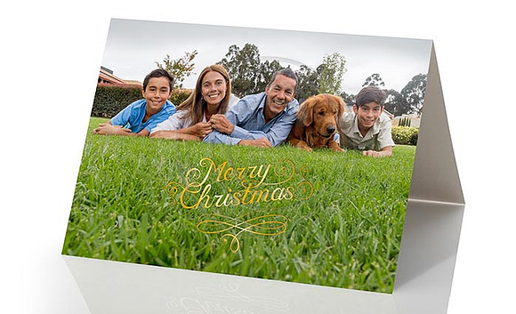 Greeting Cards with Gold Foil
