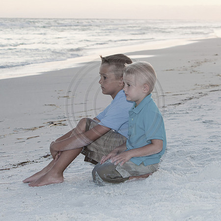 Tinted Beach Photo