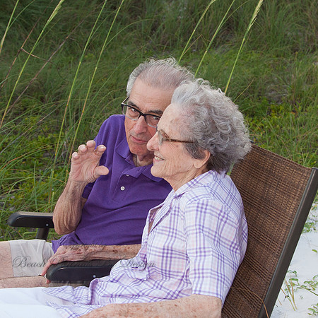 50th Anniversary Celebration Family Photos on vacation