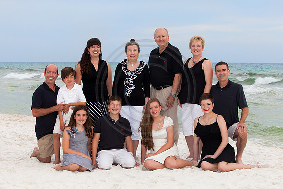 Dark colors for beach photos
