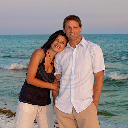 professional beach session for couples