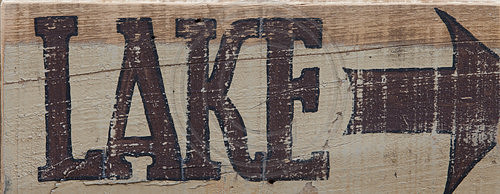 lake-sign-hand-painted