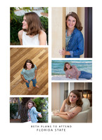 senior pictures at the beach invitations and cards