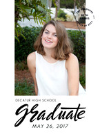 sr. grad invitations and thank you cards