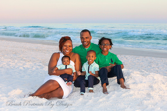 Family Beach Photo Sitting