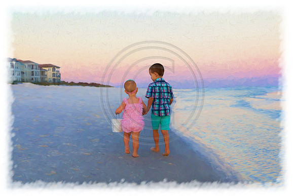 Big Brother Photo Session on the beach