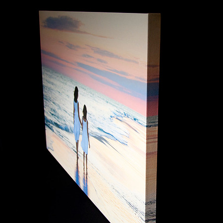 gallery wrap edge detail