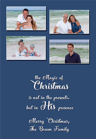 Folded Christmas and Holiday Cards