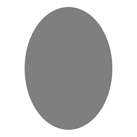Oval card