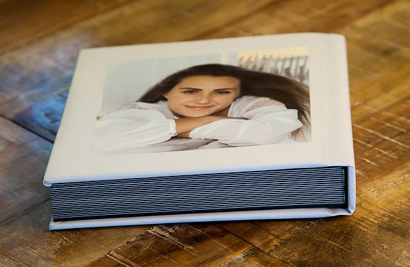 Silk Fabric Cover with cover photo on front and back