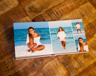 Linen Cover for your Senior Photos