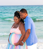 Maternity Beach Photos and  Rainbow baby pics