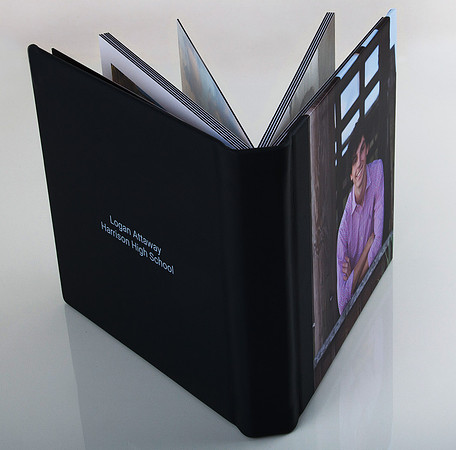 Real Leather and photo cover customize with name and high school