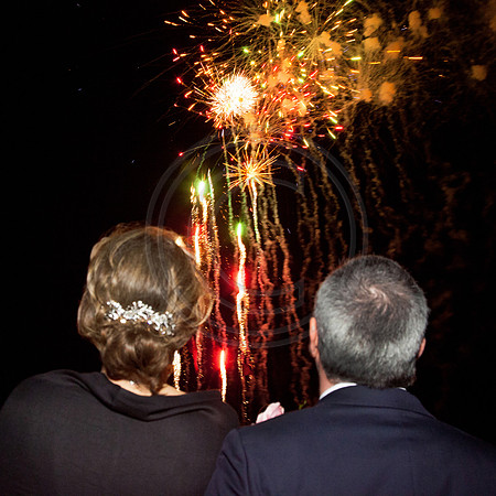 Sandestin Weddings with Private Fireworks Show