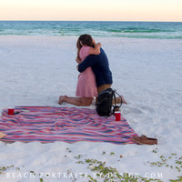 Beach Surprise Proposal!