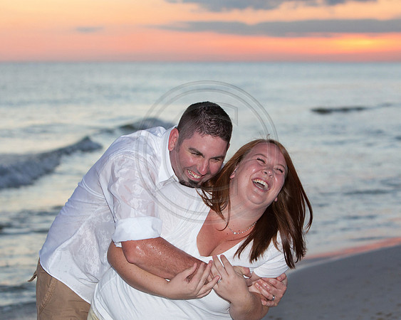 Couples on the beach