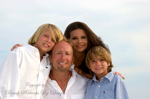 Crystal Beach family beach session