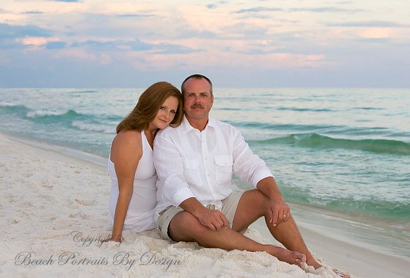 sunrise session beach photos with soft pastel colors