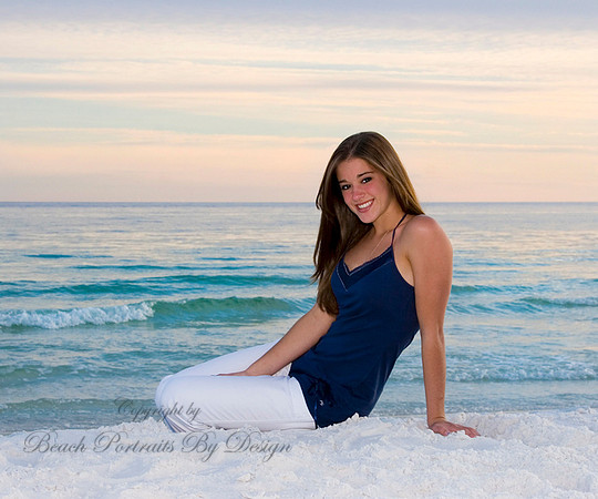 sunset senior photography