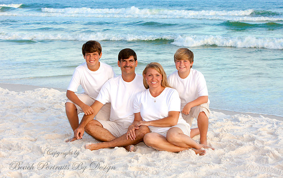 classic family pose photography for children