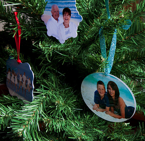 ornaments on tree